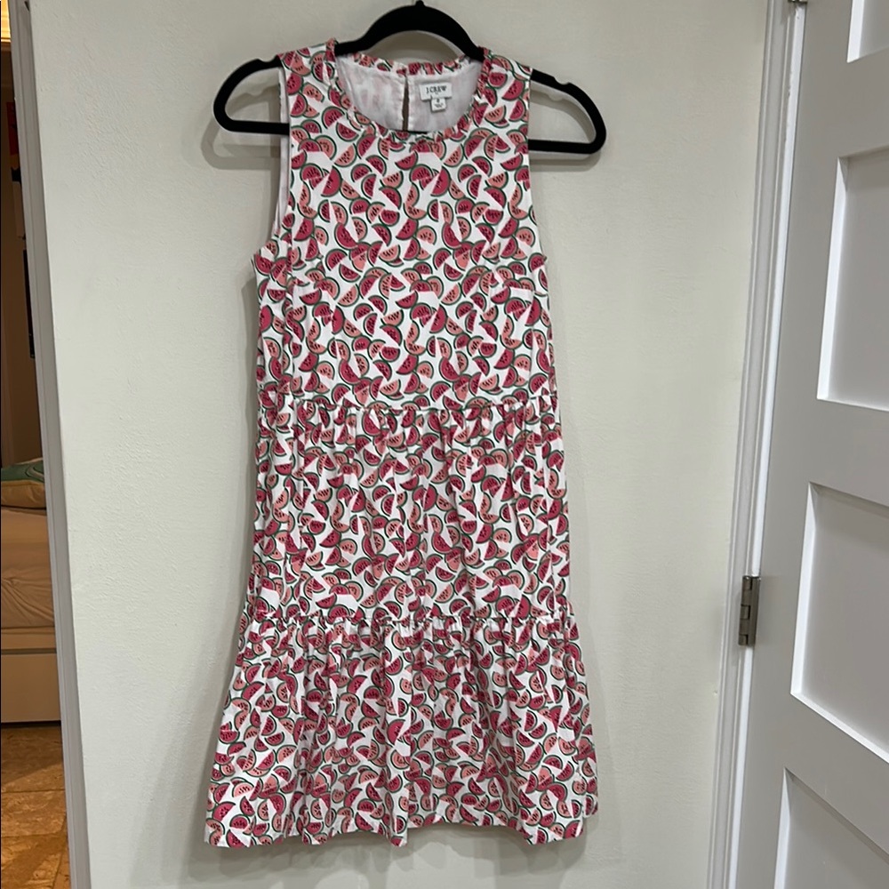 J. Crew Watermelon Print Dress